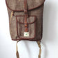 Mochila de cañamo ecológico color marrón