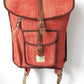 Mochila de cañamo ecológico color rojo