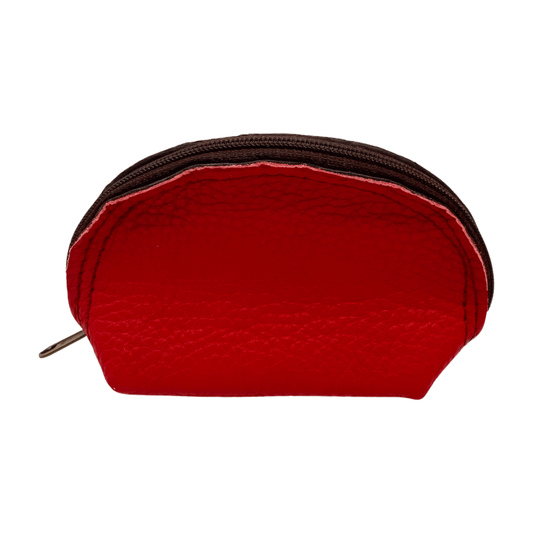 Monedero indio de piel rojo