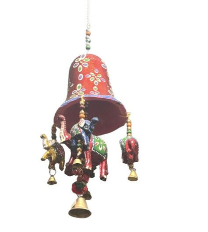 Móvil decorativo campana con elefantes