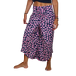 Pantalón abierto estampado floral