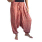 Pantalón afgano indio estampado floral