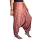 Pantalón afgano indio estampado floral