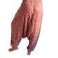 Pantalón afgano indio estampado floral