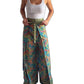 Pantalón envolvente de seda india