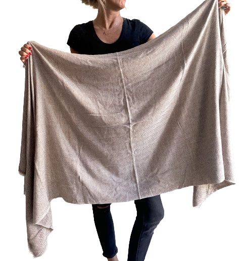 Pashmina india de lana 100% cashmere-Modelo A