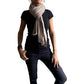 Pashmina india de lana 100% cashmere-Modelo A