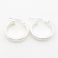 Pendientes Aros de Plata Mandir
