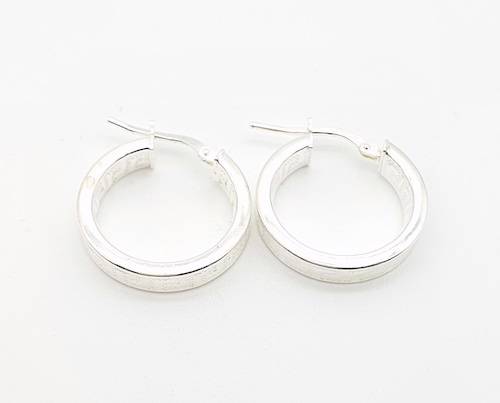Pendientes Aros de Plata Mandir