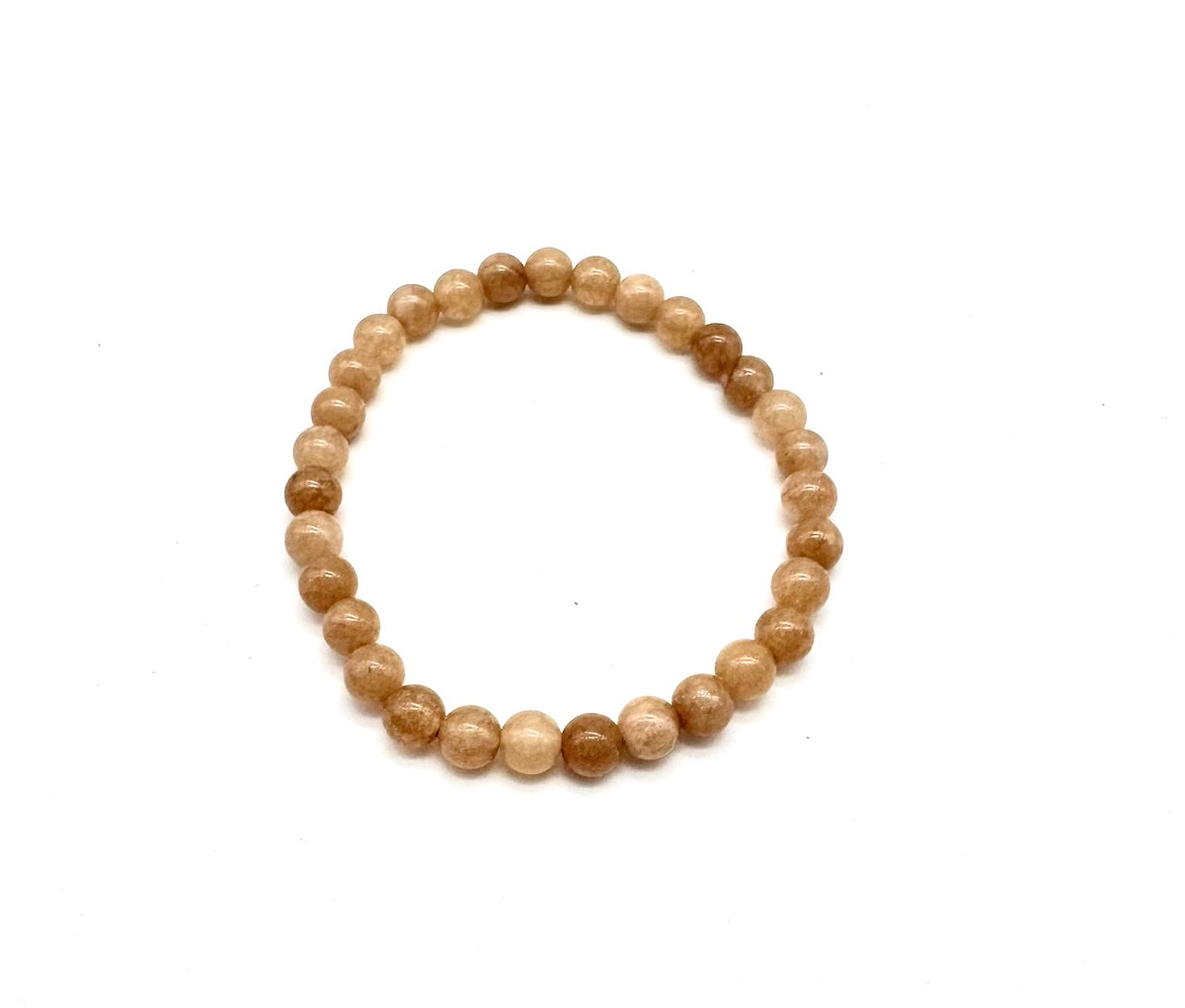 Pulsera elástica de minerales PIEDRA SOL