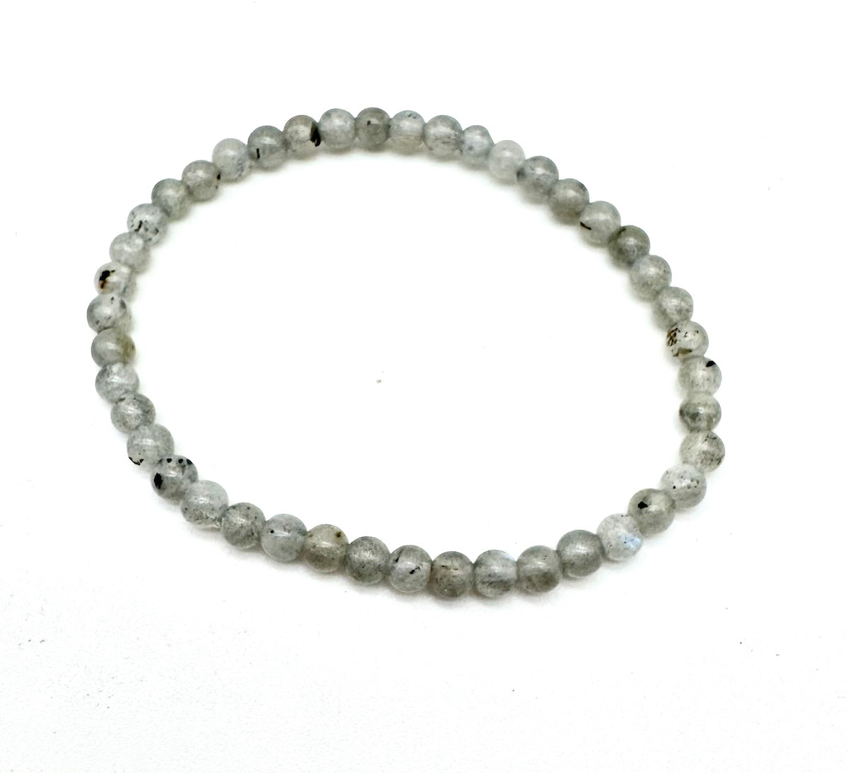 Pulsera elástica de minerales LABRADORITA