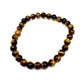 Pulsera elástica de minerales OJO TIGRE