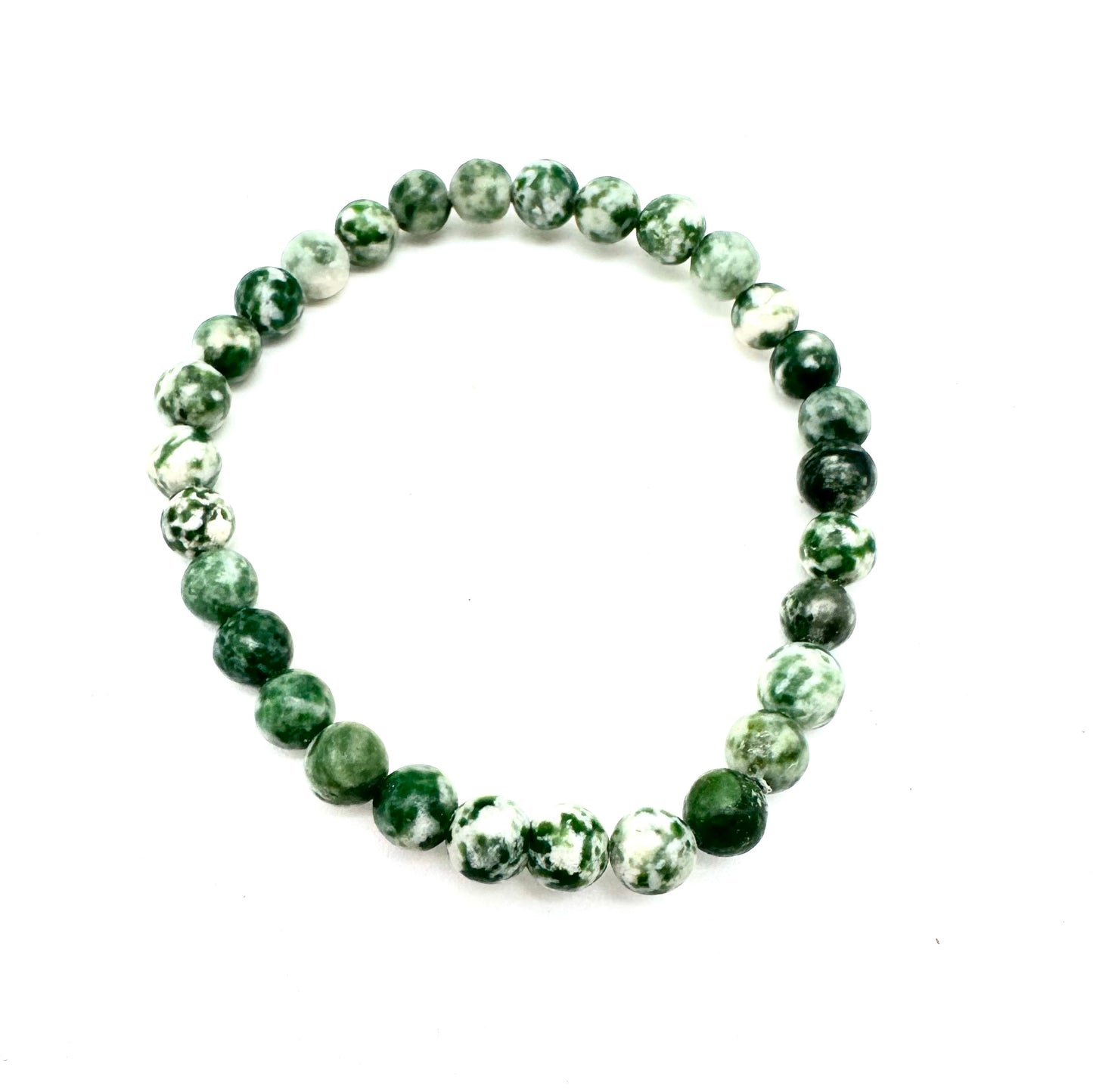Pulsera elástica de minerales ÁGATA ÁRBOL