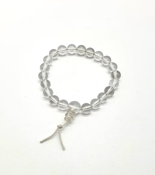 Pulsera elástica de minerales CUARZO
