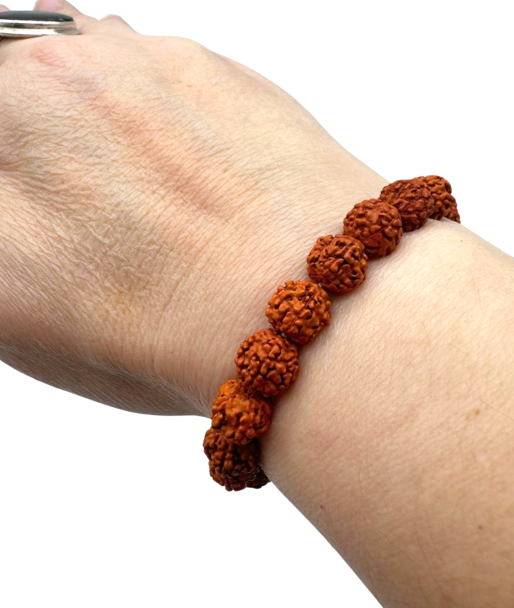 Pulsera de rudraksha pequeña