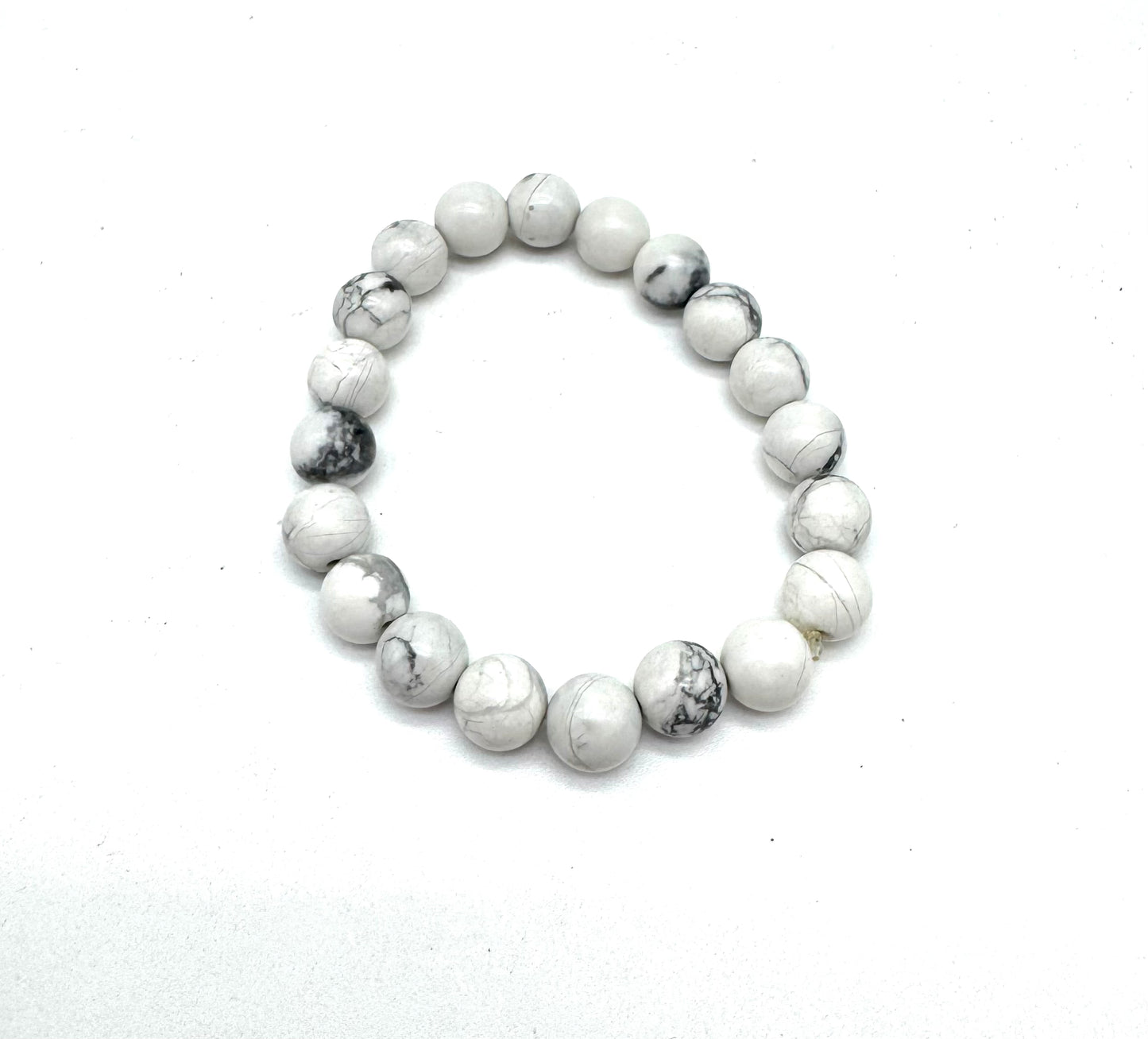 Pulsera elástica de minerales HOWLITA