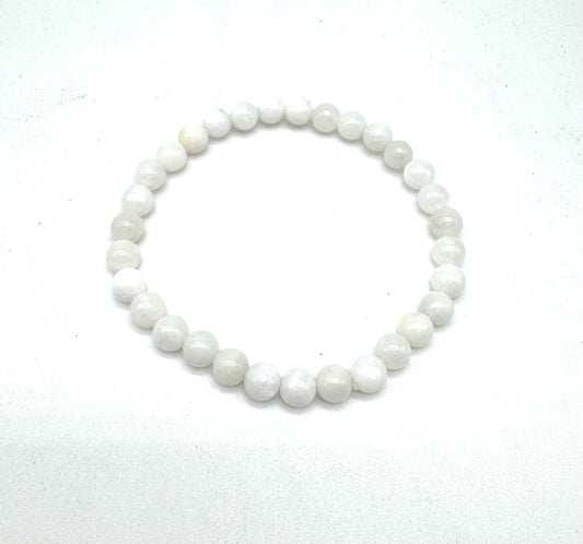 Pulsera elástica de minerales NÁCAR