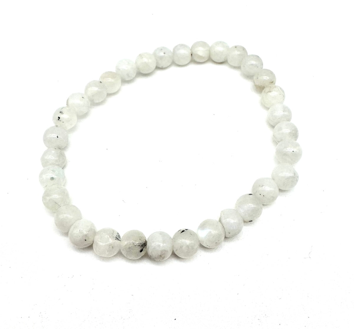 Pulsera elástica de minerales PIEDRA LUNA