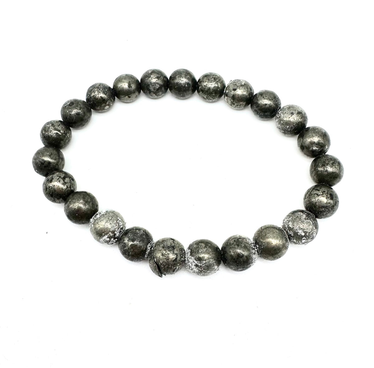 Pulsera elástica de minerales PIRITA