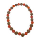 Pulsera elástica de RUDRAKSHA con MINERALES