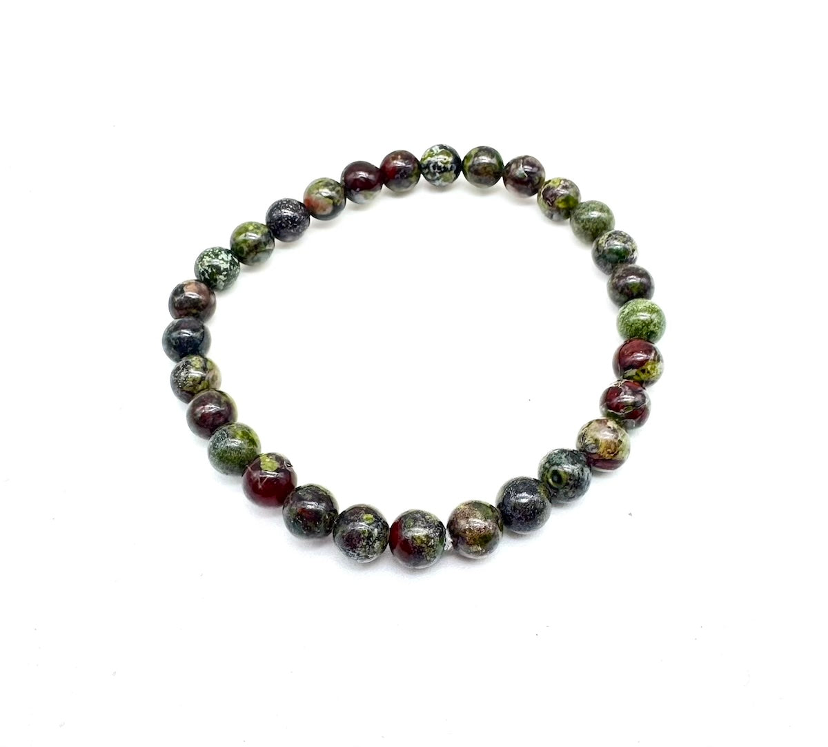 Pulsera elástica de minerales SERPENTINA