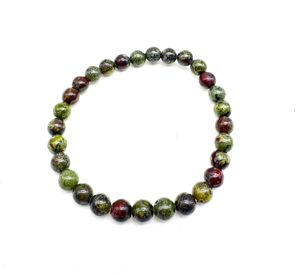 Pulsera elástica de minerales SERPENTINA