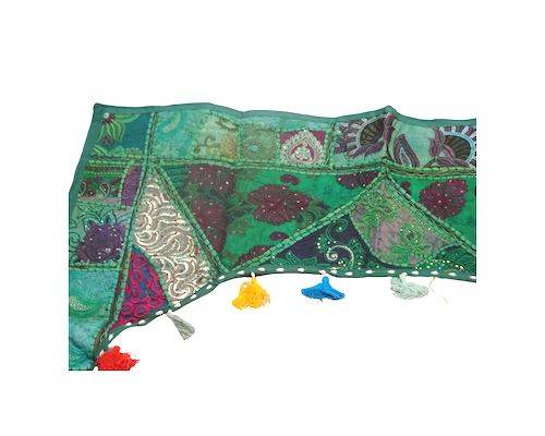 Tapiz Toran arco étnico patchwork