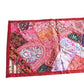 Tapiz étnico camino de patchwork