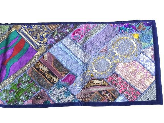 Tapiz étnico camino de patchwork