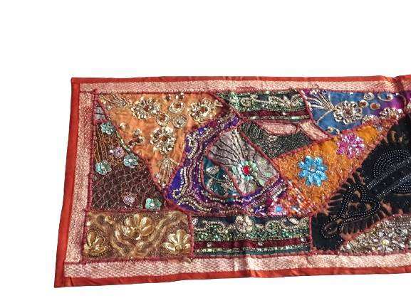Tapiz étnico camino de patchwork