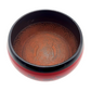 cuenco tibetano rojo de siete metales color rojo