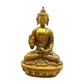 Estatua de bronce de Buda en meditación