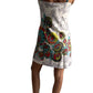 Vestido de algodón estampado